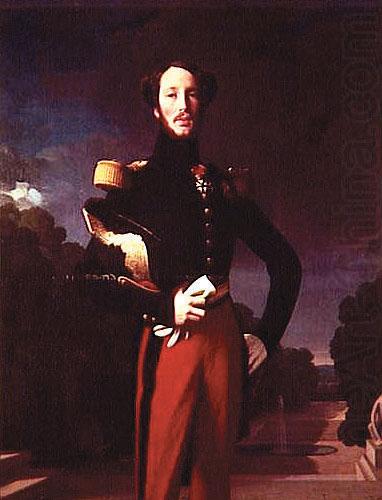 Portrait of Prince Ferdinand Philippe, Duke of Orleans, Jean Auguste Dominique Ingres